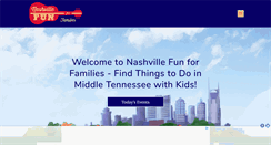 Desktop Screenshot of nashvillefunforfamilies.com